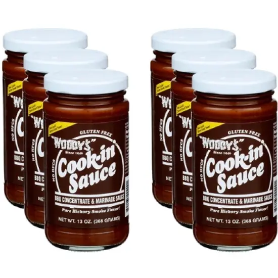 Woodys Cook-in Sauce - Case of 6 - 13 oz image {4}