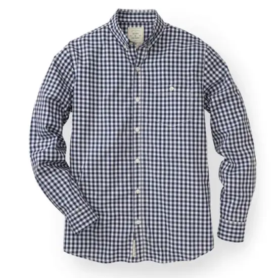 Hope & Henry Mens' Poplin Button Down Shirt image {16}