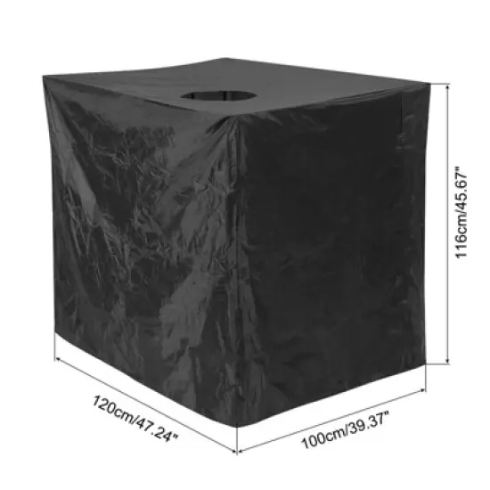 Unique Bargains Oxford Cloth Waterproof Dustproof Weather Resistant Protective Hood 1 Pc image {3}