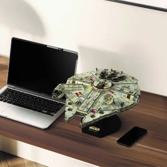 4D BUILD - Star Wars Millennium Falcon Model Kit Puzzle 223pc image {5}