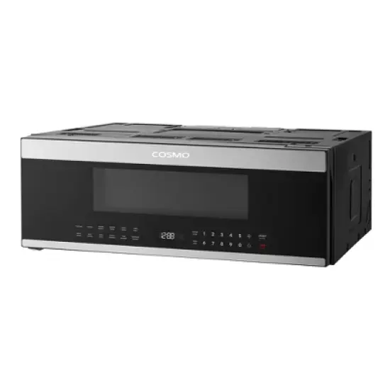 Cosmo COS-3012ORLP1SS 30 in. Stellar Collection 1.2 cu. ft. Slim Over the Range Microwave with Automatic Presets, Soft Touch Controls image {6}
