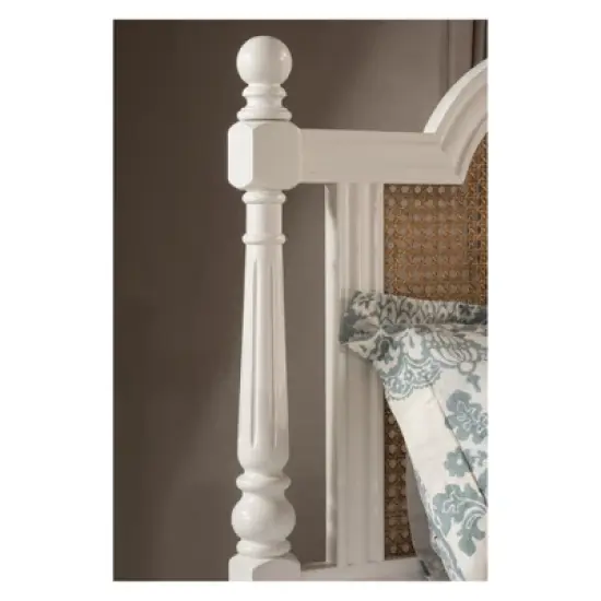 Melanie Wood Headboard White (Frame Not Included) - Hillsdale Furniture image {3}