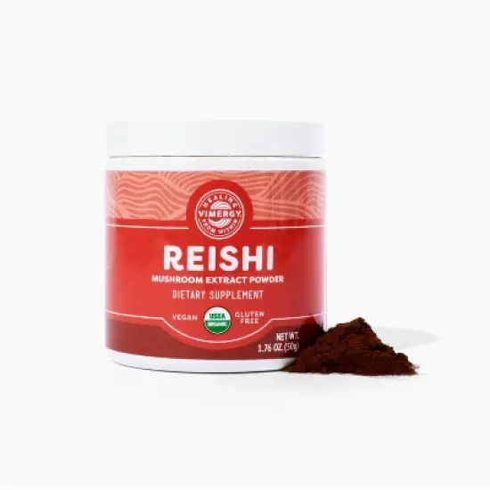 Vimergy USDA Organic Reishi Mushroom  Extract Powder, 33 Servings image {6}