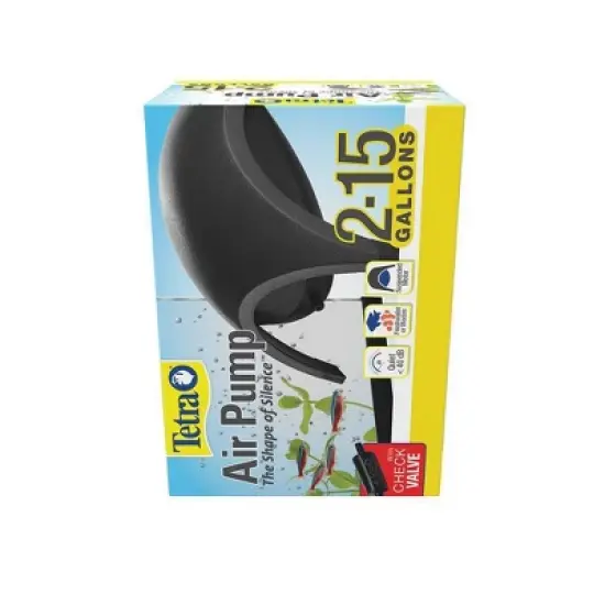 Tetra Whisper Quiet Powerful Airflow Air Pump 2 to 15gal for Aquariums image {1}