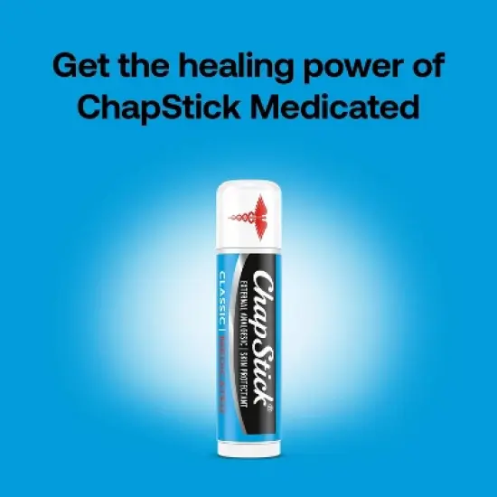 Chapstick Classic Medicated Lip Balms - 0.45oz/3ct image {5}