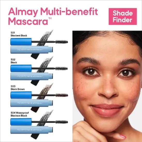 Almay Multi-Benefit Mascara - Keratin Infused - 0.24 fl oz image {6}