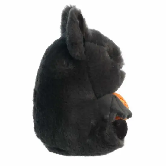 Aurora Mini Benedict Bat Rolly Pet Spooky Stuffed Animal Black 4.5" image {2}