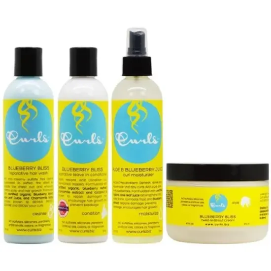 Curls Aloe & Blueberry Juice Curl Moisturizer - 8 fl oz image {2}