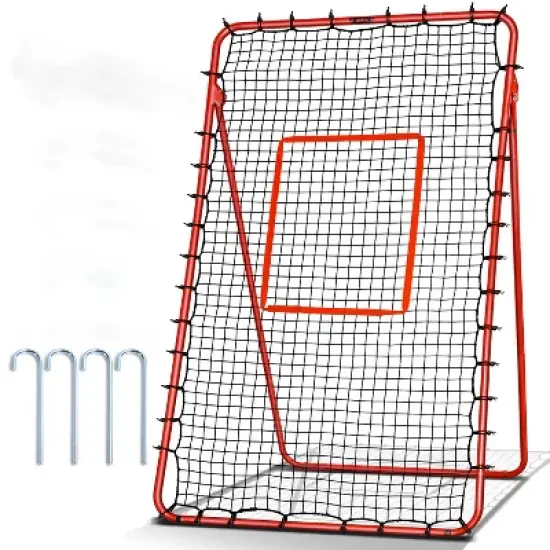 PLAYAPUT 7x4FT  5-Angle Rebounder Net , Red image {4}