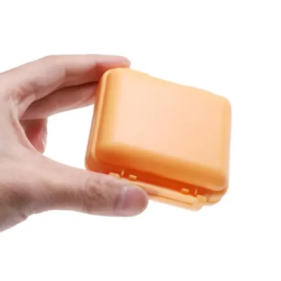 Unique Bargains 6 Grids Independent Double Layer Pill Case 1 Pc image {5}