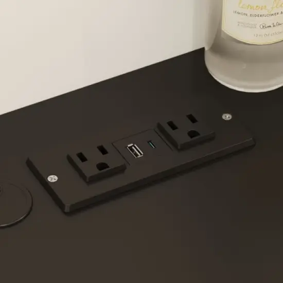 Famapy White Kitchen Hutch Kitchen Cabinet Pantry: Integrated Worktop, High Cabinet Combo, Dust - Proof & Organized image {8}