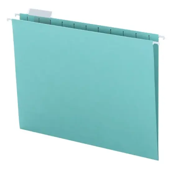 Smead Hanging File Folder with Tab, 1/5-Cut Adjustable Tab, Letter Size, 25 per Box image {7}