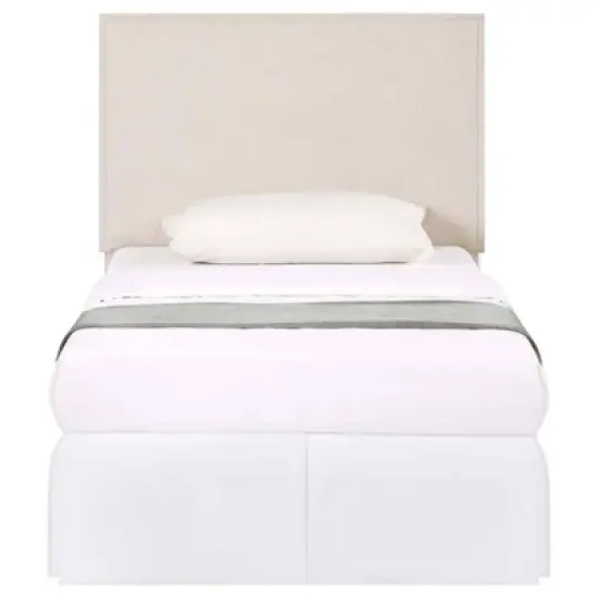 Coaster Twin Izzy Transitional Upholstered Headboard Sand image {2}