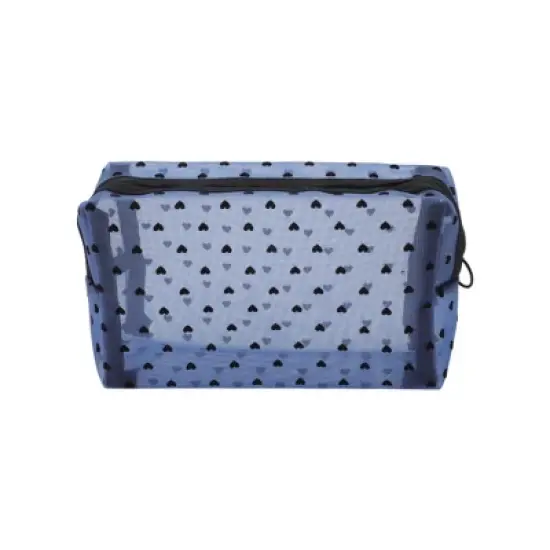 Unique Bargains Convenient Heart Pattern Makeup Bag 1 Pc image {5}