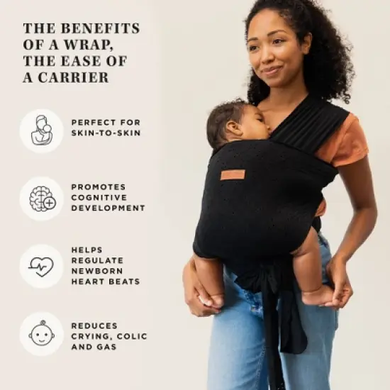 Moby Petunia Picklebottom X Moby Wrap Easy-Wrap Baby Carrier image {14}