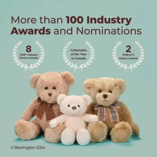 Bearington andit Plush Toy Stuffed Animal Black Bear Teddy, 18" image {2}