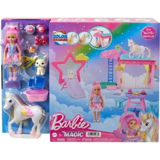 Barbie A Touch of Magic Chelsea Doll Playset with Baby Pegasus image {5}