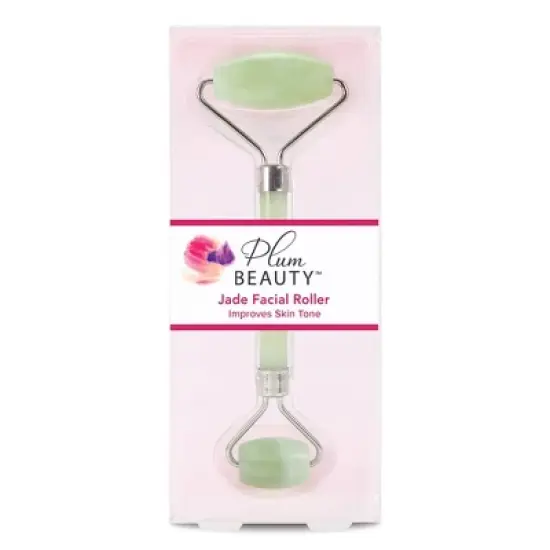 Plum Beauty Jade Face Roller Beauty Tool - 1ct image {1}