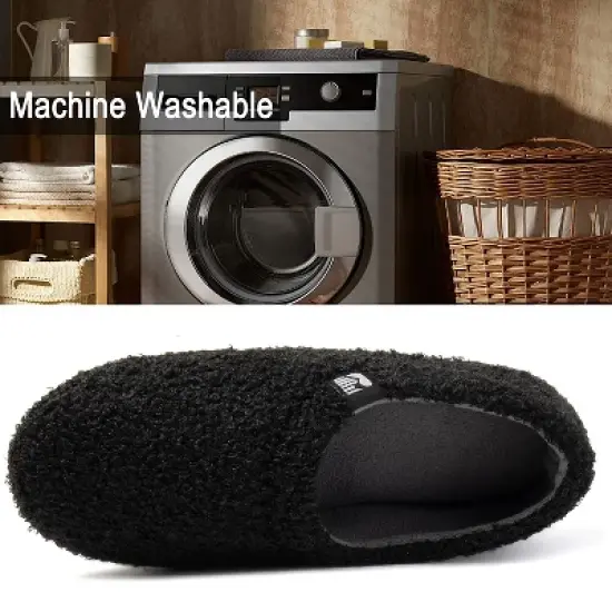 RockDove Women's Teddy Fleece Closed Back Slipper image {6}