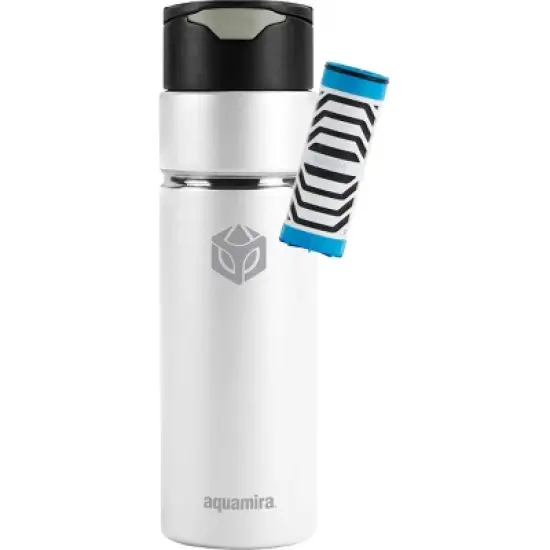 Aquamira 24 oz. Shift Stainless Steel Filter Water Bottle image {1}