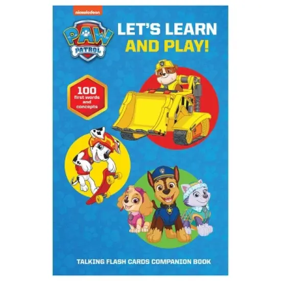 PAW Patrol Let's Learn and Play Talking Flashcard Box Set image {1}