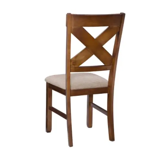 6pc Jackson Extendable Dining Table Set Hazelnut - Powell Company image {11}