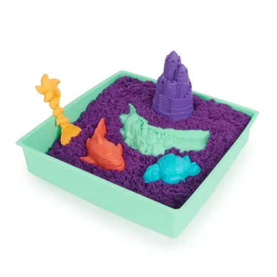 Kinetic Sand Sandbox Set Purple image {2}