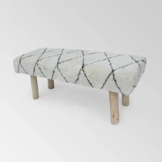 Laveta Boho Rectangular Bench - Christopher Knight Home image {7}