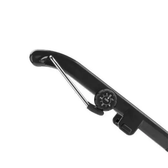 Cuisinart V-Blade Mandoline: Stainless Steel & Plastic Slicer, 2 Blades, Soft-Grip Handle, Freestanding, Black image {4}