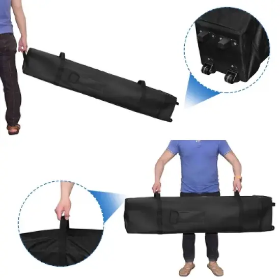 Tangkula 13' x13' Folding Gazebo Canopy Patio Outdoor Tent Party Shade Shelter image {4}