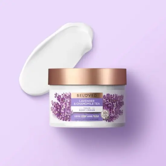Beloved Lavender & Chamomile Body Cream 10oz image {4}