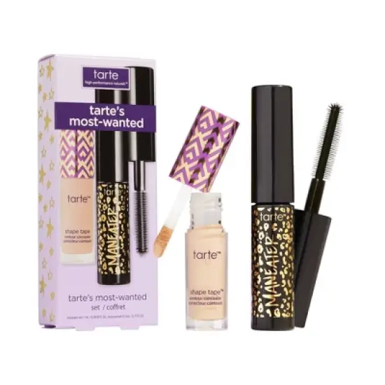 tarte Travel Size Shape Tape Concealer & Maneater Mascara Set - 0.184 fl oz/2ct - Ulta Beauty image {10}
