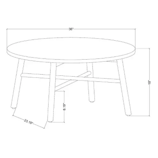 Shaker Coffee Table - Hearth & Hand&trade; with Magnolia image {6}