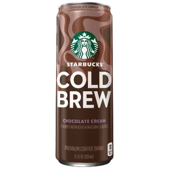 Starbucks Chocolate Cream Cold Brew Premium Coffee Drink - 11 fl oz Can image {4}