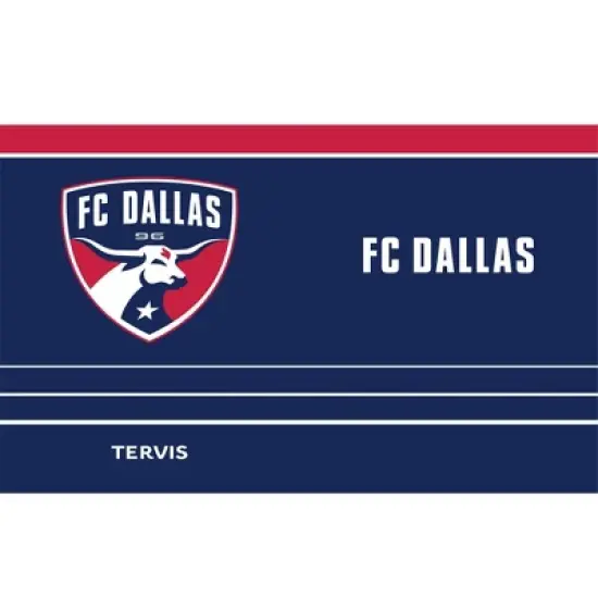 MLS FC Dallas 20oz MVP Stripe Stainless Steel Tumbler image {1}