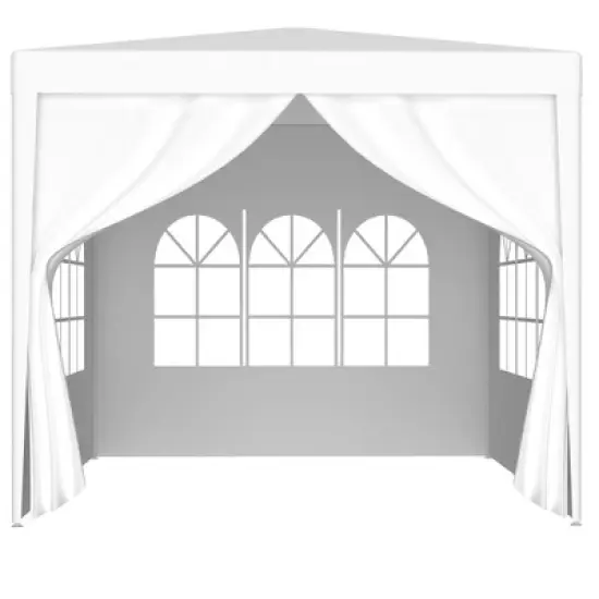 Gulches 10'x10' Heavy Duty Party Tent, Outdoor Gazebo Wedding Canopy with 4 Removable Walls for Events and Gatherings image {5}
