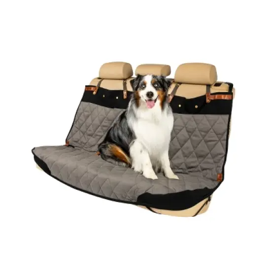 PetSafe Happy Ride Quilted Bench Cat and Dog Seat Cover - Gray image {7}
