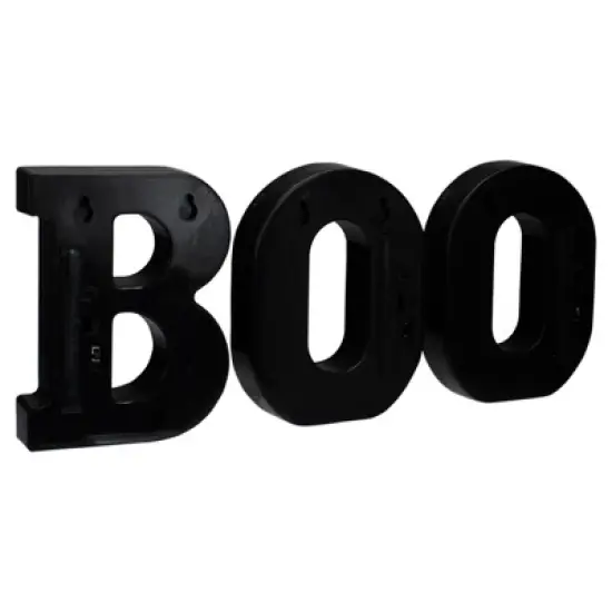 Northlight LED Lighted "BOO" Halloween Marquee Sign - 6.5" - Warm White image {4}