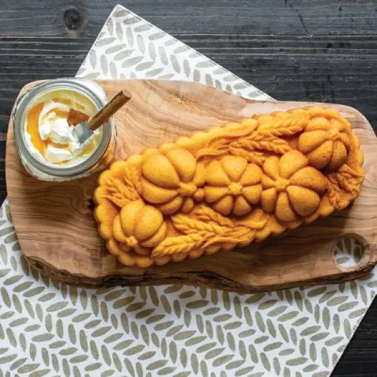 Nordic Ware Wheat & Pumpkin Pan - Brown image {2}