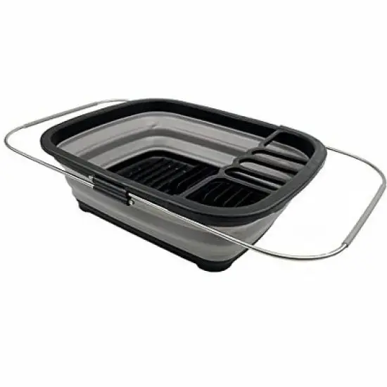 SAMMART 8L (2.11Gallons) Expandable Collapsible Dish Drainer image {6}