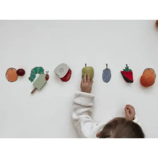 LITTLE Bot Ofie Mat x World of Eric Carle Activity Play Center - Caterpillar Life + Country Road Nordic image {2}