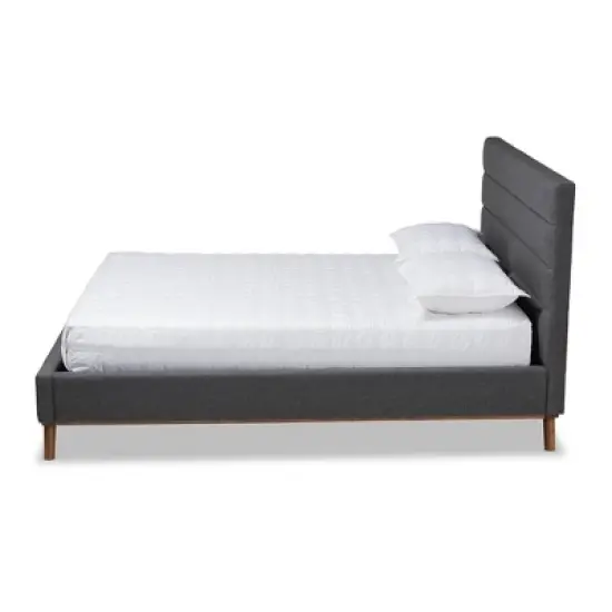 Erlend Platform Bed - Baxton Studio image {7}