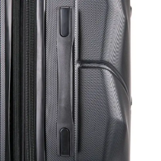DUKAP Zonix Lightweight Hardside Large Checked Spinner Suitcase image {9}