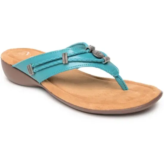 Minnetonka Women's  Silverthorne 360 Thong Sandals image {9}