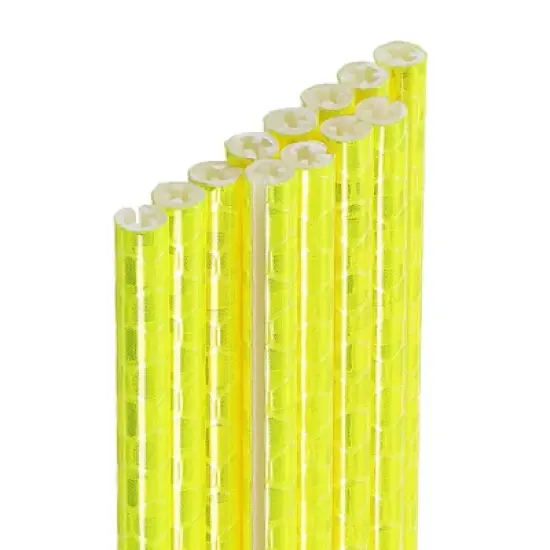 Unique Bargains 360&deg; Visibility Decorative Reflective Spoke Skins for Road Mountain Bike 12 Pcs image {11}