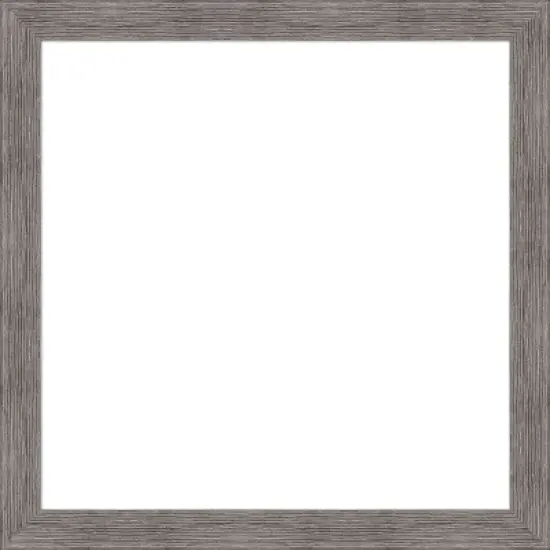 Amanti Art Pinstripe Plank Grey Narrow Framed Dry Erase Magnetic Board image {12}