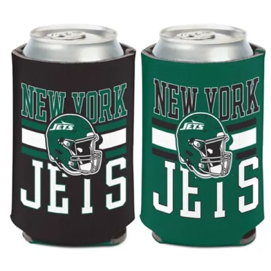 NFL New York Jets Can Cooler Helmet - 12oz image {3}