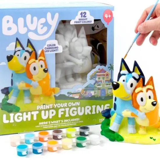 Bluey Paint Your Own Light Up Figurine image {3}