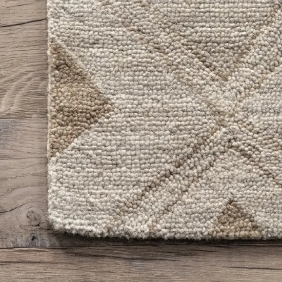 Arvin Olano x RugsUSA - Coco Trellis Wool Area Rug image {4}