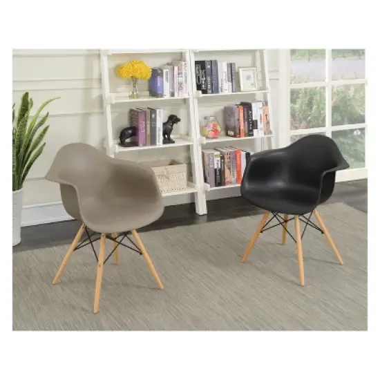 Harlan Contemporary Accent Chair - HOMES: Inside + Out image {1}